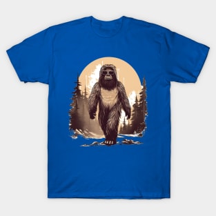 Dope Sasquatch in Nature T-Shirt